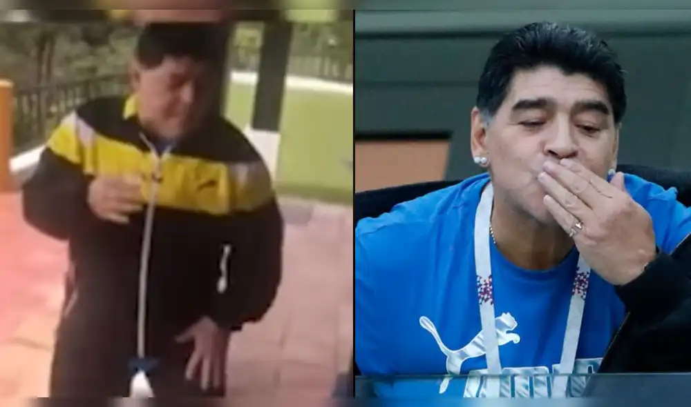 En Facebook: Maradona se mueve al ritmo de una cumbia que lo viraliza en las redes [VIDEO]