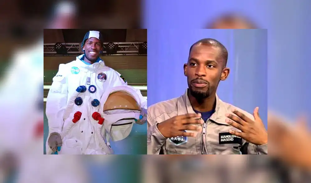 Mandla Maseko fue uno de los primeros en un concurso de 1 millón de personas. Foto: BBC Mandla Maseko fue uno de los primeros en un concurso de 1 millón de personas. Foto: BBC