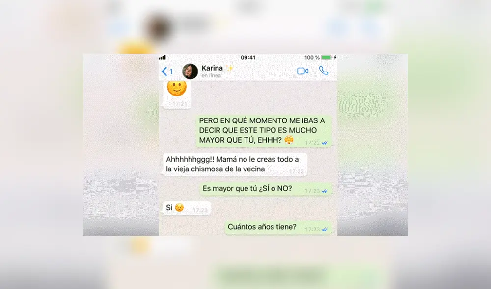 WhatsApp: Vecina 'chismosa' se entera que chica tiene un 'sugar daddy' y le cuenta a su mamá [VIDEO] 