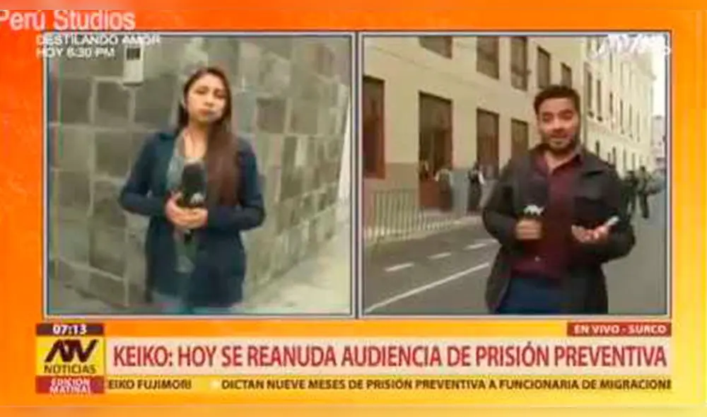 El reportero se hizo conocido por una peculiar escena durante una transmisión en vivo.