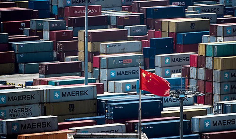 Envíos. Las exportaciones chinas crecieron menos en 2019. Foto: AFP. Envíos. Las exportaciones chinas crecieron menos en 2019. Foto: AFP.