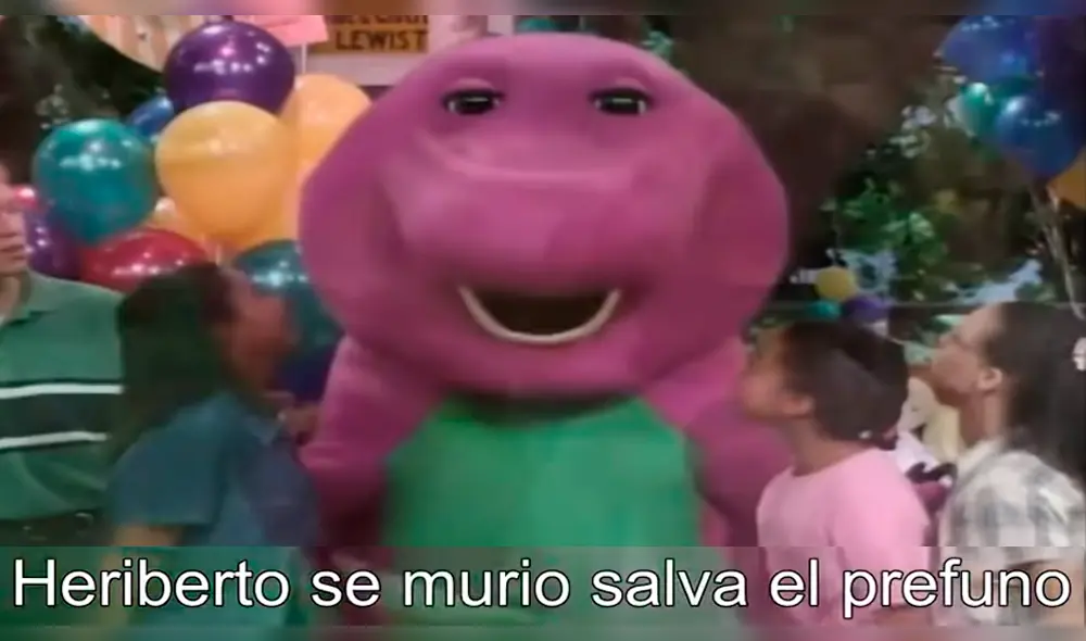 YouTube: canción de Barney oculta raro mensaje si la oyes al revés [VIDEO]