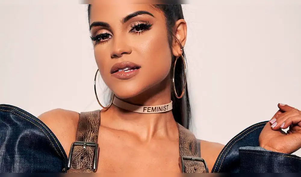 Natti Natasha impacta con ceñido y sensual atuendo de tigresa [VIDEO]