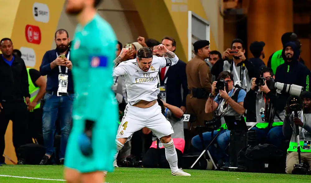 Real Madrid se coronó campeón de la Supercopa española tras derrotar por penales al Atlético Madrid 4-1