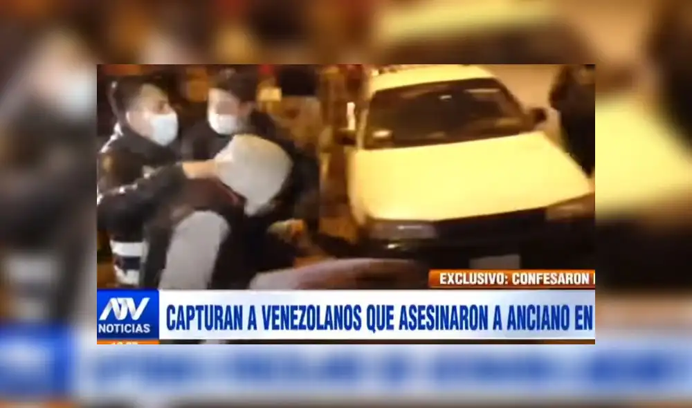 Sujetos fueron detenidos por vecinos en Tauripampa y entregados a la Policía. (Foto: Captura de video / ATV Noticias Al Estilo Juliana) Sujetos fueron detenidos por vecinos en Tauripampa y entregados a la Policía. (Foto: Captura de video / ATV Noticias Al Estilo Juliana)