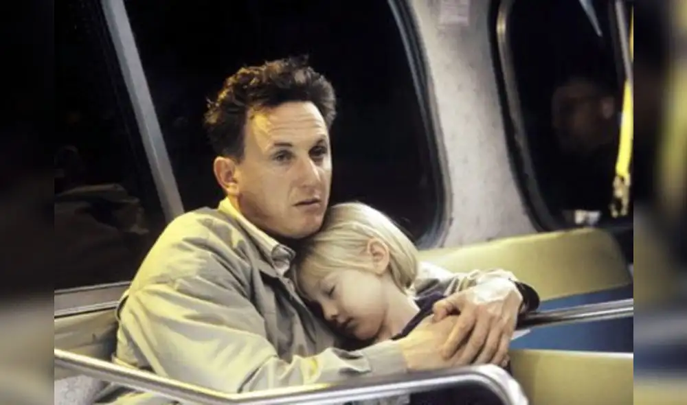 Sean Penn le da vida al personaje de Sam, un hombre con discapacidad mental y padre de una niña. (Foto: Captura)