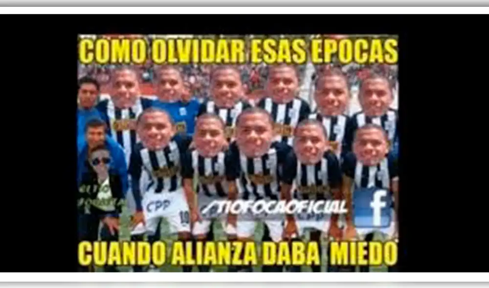 Universitario vs Alianza Lima: memes tras la derrota blanquiazul en el estadio Monumental. Foto: Facebook