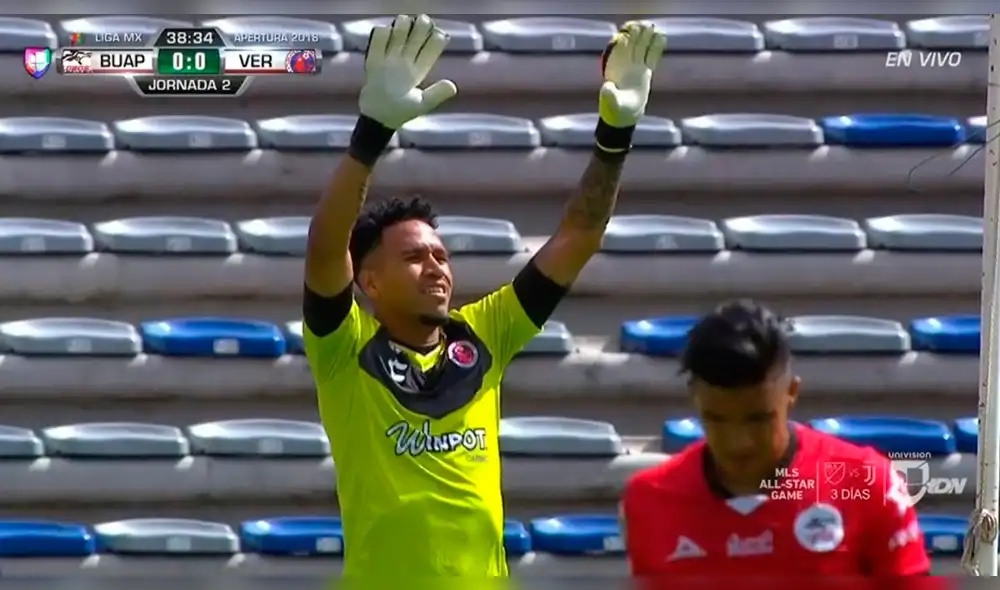 Veracruz de Pedro Gallese cayó 2-0 contra Lobos BUAP por la Liga MX [RESUMEN]