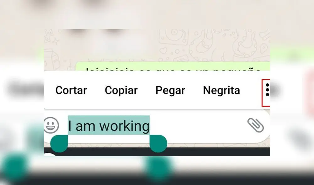WhatsApp y el truco para traducir mensajes en inglés. WhatsApp y el truco para traducir mensajes en inglés.