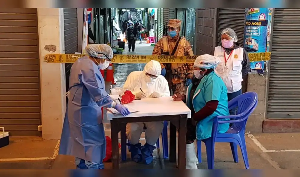 La Dirección Regional de Salud de Tacna tomará 200 pruebas rápidas en mercado. La Dirección Regional de Salud de Tacna tomará 200 pruebas rápidas en mercado.