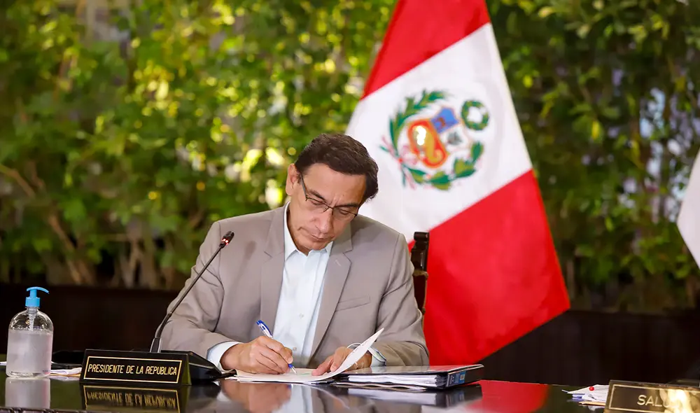 Martín Vizcarra. Foto: Presidencia Martín Vizcarra. Foto: Presidencia