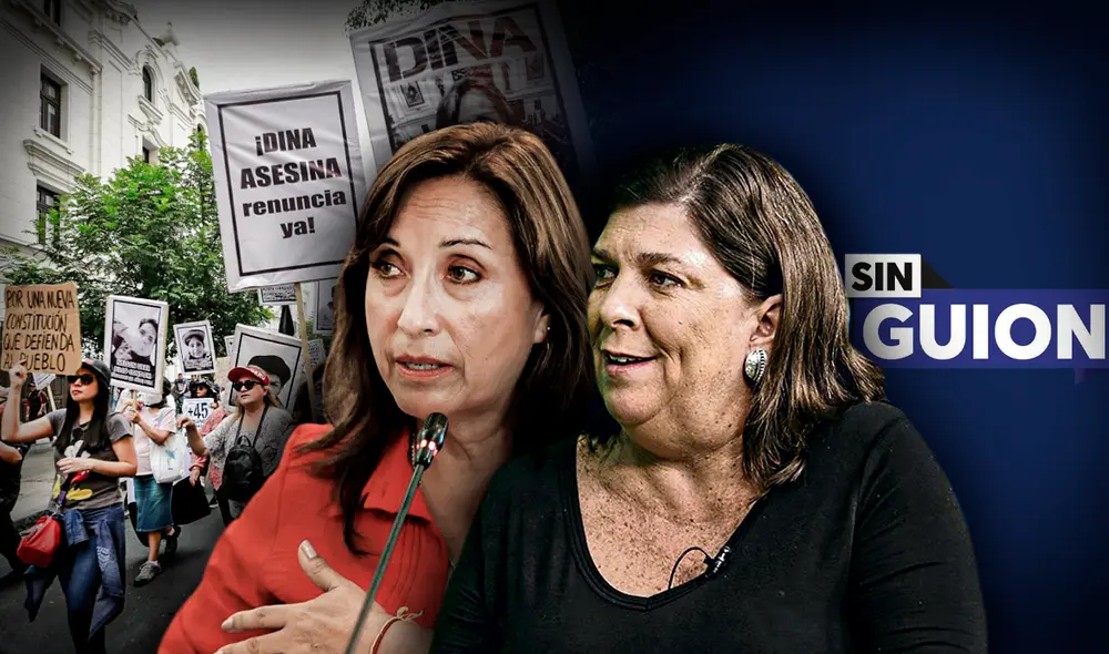 Rosa María Palacios resaltó que no hay posibilidad del diálogo entre los protestantes y el Gobierno de Dina Boluarte. Foto: composición Jazmin Ceras Rosa María Palacios resaltó que no hay posibilidad del diálogo entre los protestantes y el Gobierno de Dina Boluarte. Foto: composición Jazmin Ceras