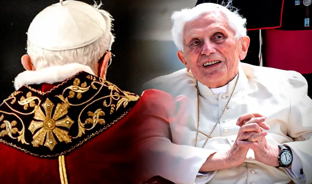 El papa Benedicto XVI falleció a los 95 años en el Vaticano. Foto: composición de Gerson Cardoso