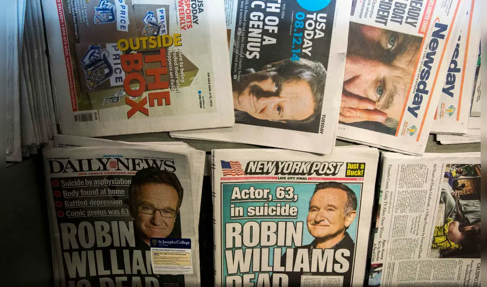 Robin Williams murió el 11 de agosto de 2014. (Foto: Lucas Jackson) Robin Williams murió el 11 de agosto de 2014. (Foto: Lucas Jackson)