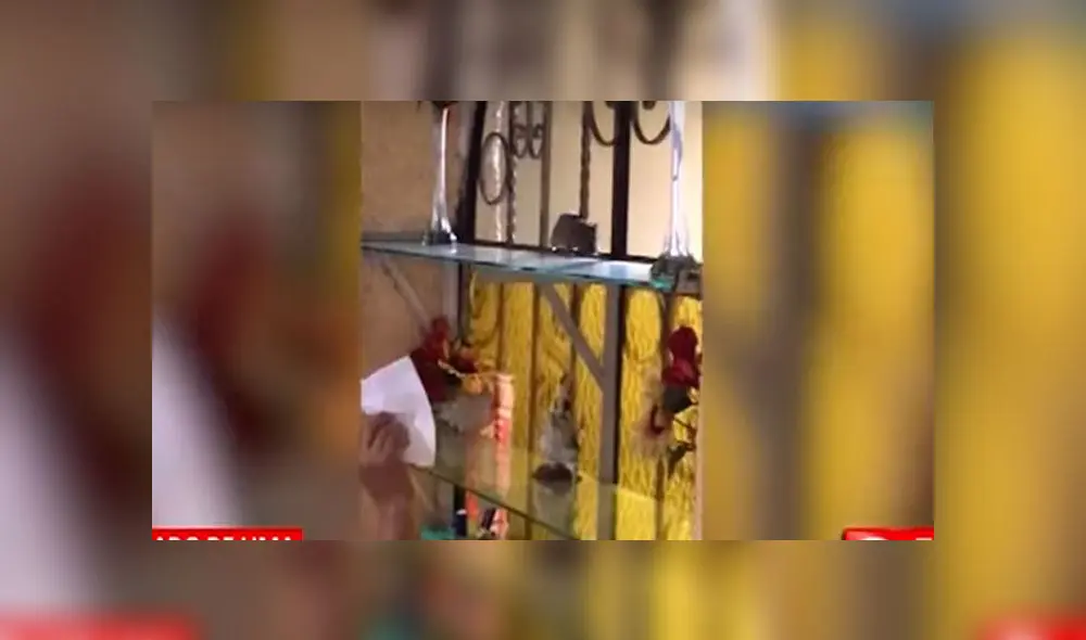 Ven a roedor durante almuerzo. Créditos: Captura Panamericana Televisión. Ven a roedor durante almuerzo. Créditos: Captura Panamericana Televisión.