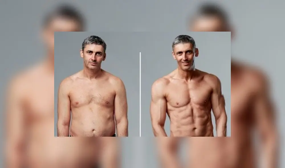 Hombre cumple “milagroso reto” fitness y transforma su cuerpo a los 46 años Hombre cumple “milagroso reto” fitness y transforma su cuerpo a los 46 años
