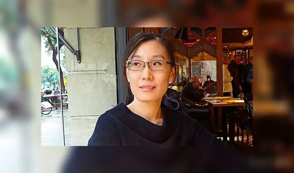 Li-Meng Yang, en un café de Barcelona (España), adonde viajó hace dos años. Foto: El Mundo