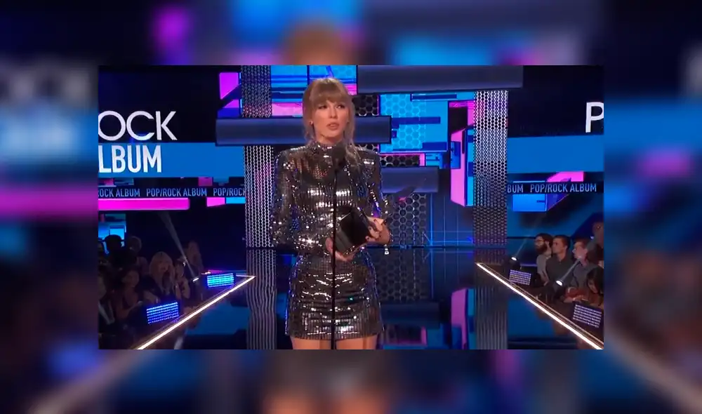 AMAs 2018: Taylor Swift ganó "Artista del año" y manda contundente mensaje a fans