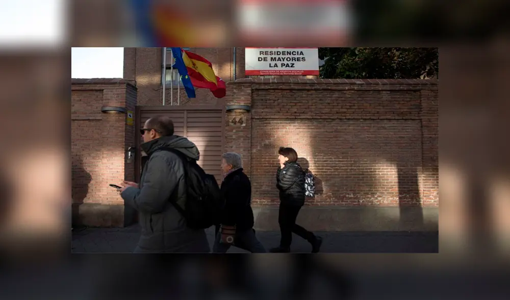 Reportan nueve casos de coronavirus en una residencia de adultos mayores en Madrid