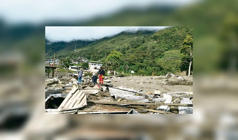 Arrasado. Continúan las labores de búsqueda en Cusco. Arrasado. Continúan las labores de búsqueda en Cusco.