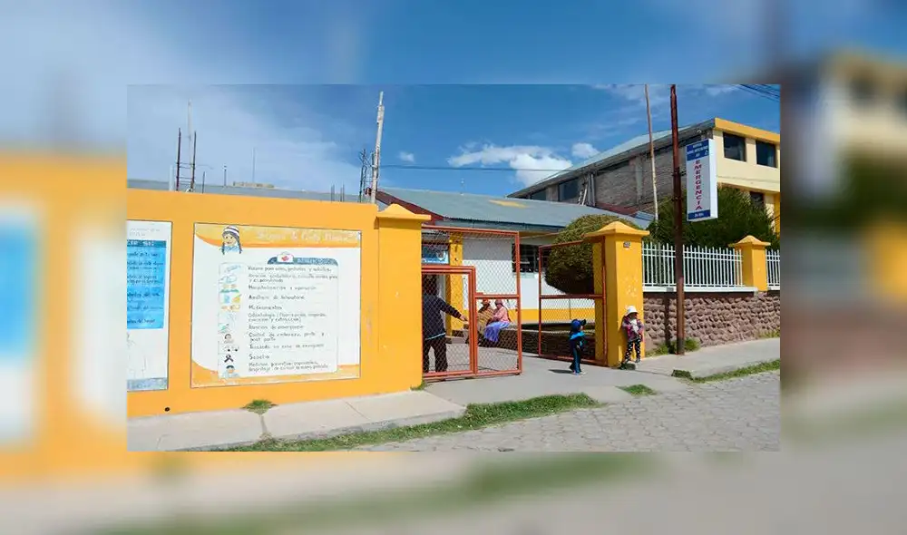 La joven madre y su bebé fueron trasladados al hospital de Juli.