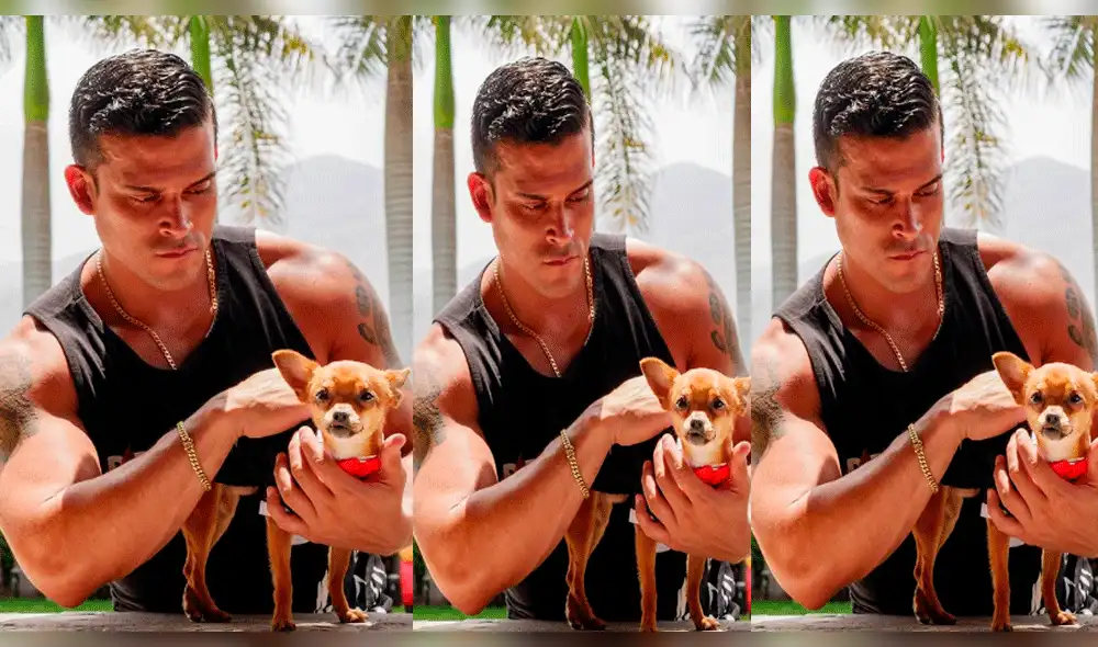 Christian Domínguez asegura ser un buen padre y "chochera de sus hijos"