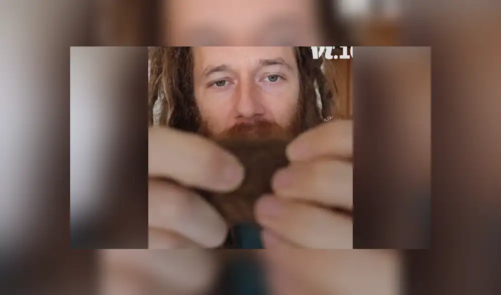 Un joven decidió lavarse uno dreads que no aseo desde que se los hizo. Foto: Facebook Un joven decidió lavarse uno dreads que no aseo desde que se los hizo. Foto: Facebook