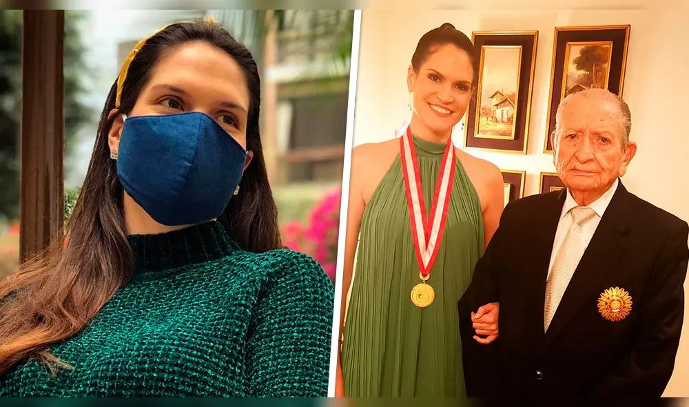 La periodista dio a conocer el fallecimiento de su abuelo, el general Luis Arias Graziani. Foto: composición Instagram. La periodista dio a conocer el fallecimiento de su abuelo, el general Luis Arias Graziani. Foto: composición Instagram.