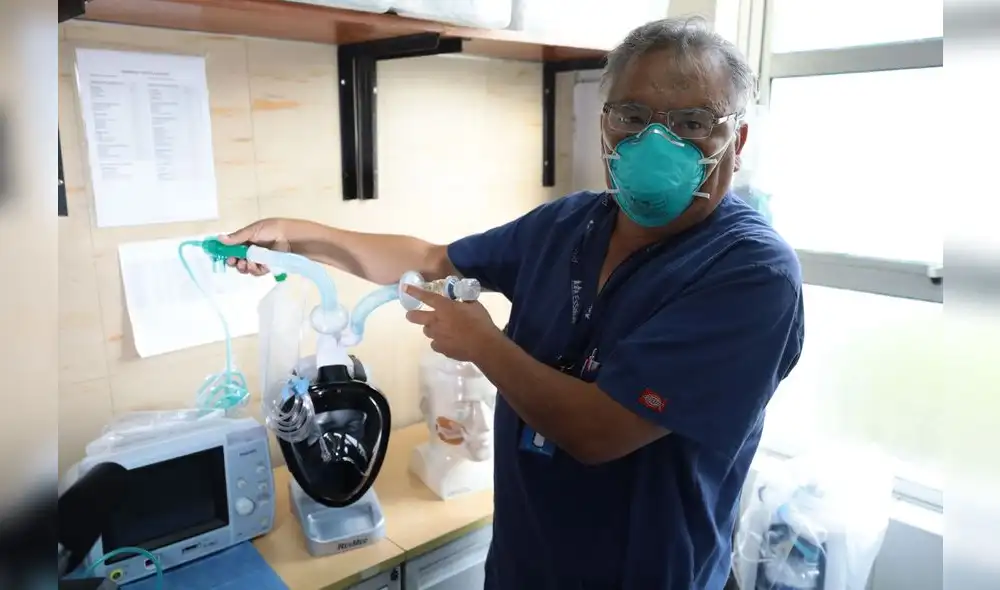 Coronavirus en Perú: EsSalud crea Snorkel COVID-19 | Créditos: Andina Coronavirus en Perú: EsSalud crea Snorkel COVID-19 | Créditos: Andina