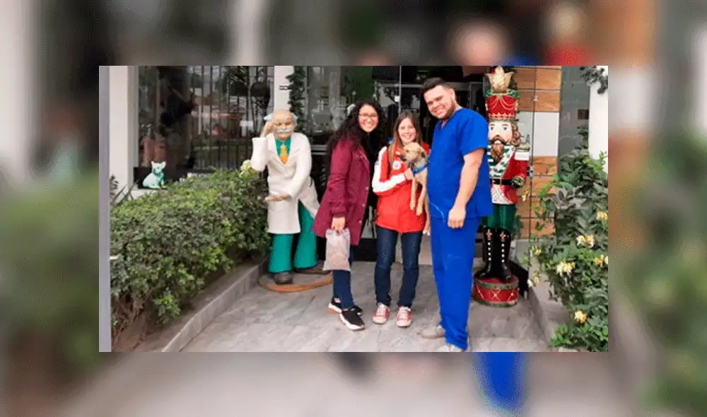 Canadiense adoptó a perro de la calle y se lo llevará al terminar los juegos Lima 2019. Foto: Facebook