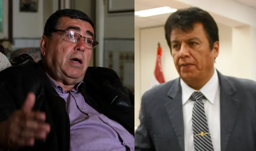 Gobernador del Callao, Dante Madriotti, y fiscal Sandro Paredes Gobernador del Callao, Dante Madriotti, y fiscal Sandro Paredes