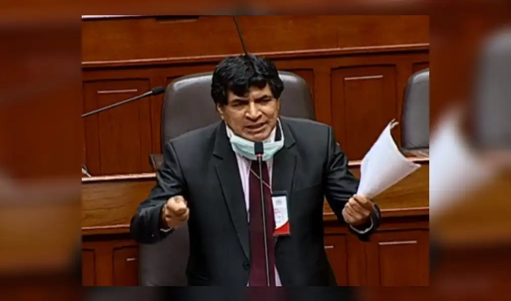 Wilmer Bajonero, congresista por Huánuco. Wilmer Bajonero, congresista por Huánuco.