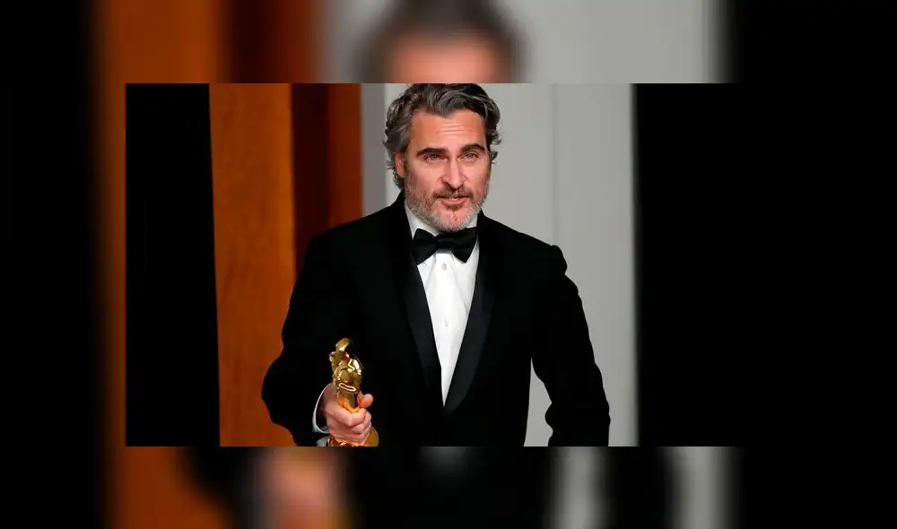Joaquin Phoenix ganó el Oscar a mejor actor por su papel en la película Joker. Foto: Difusión Joaquin Phoenix ganó el Oscar a mejor actor por su papel en la película Joker. Foto: Difusión
