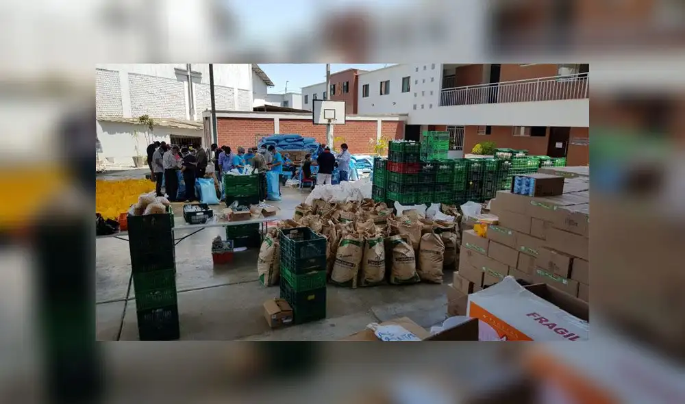 Parroquias se unen y donan 4 mil canastas a familias de bajos recursos en Lurín [VIDEO]