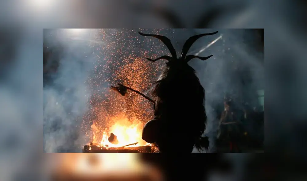 Criatura terrorífica de la Navidad. (FOTO: Twitter)