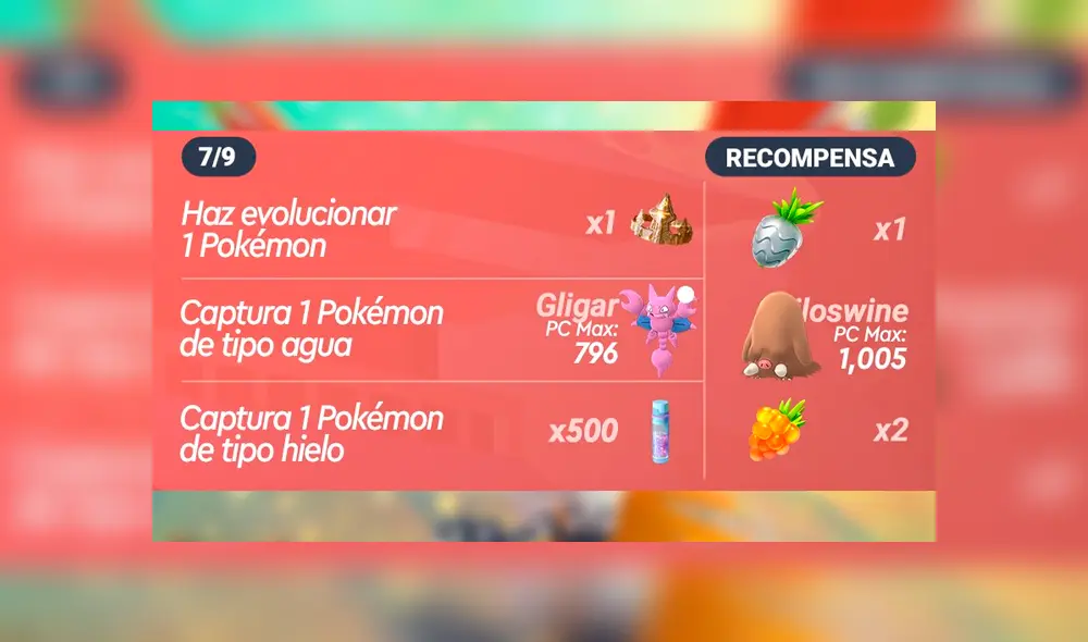 Créditos: Pokémon GO Hub Perú. Diseño: LEGENDS Lima.