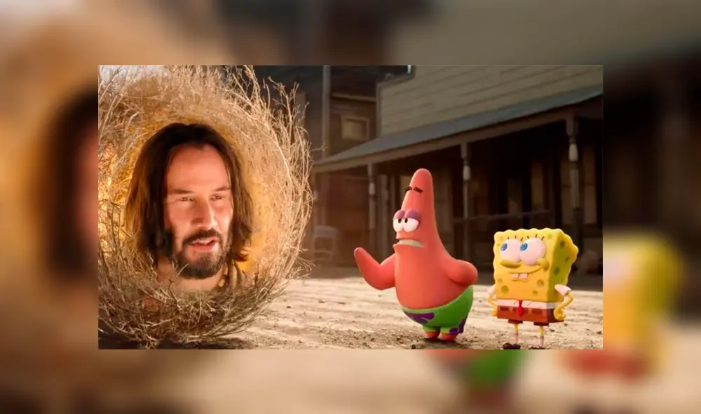 Memes de Keanu Reeves tras su aparición en la película de Bob Esponja [FOTOS]