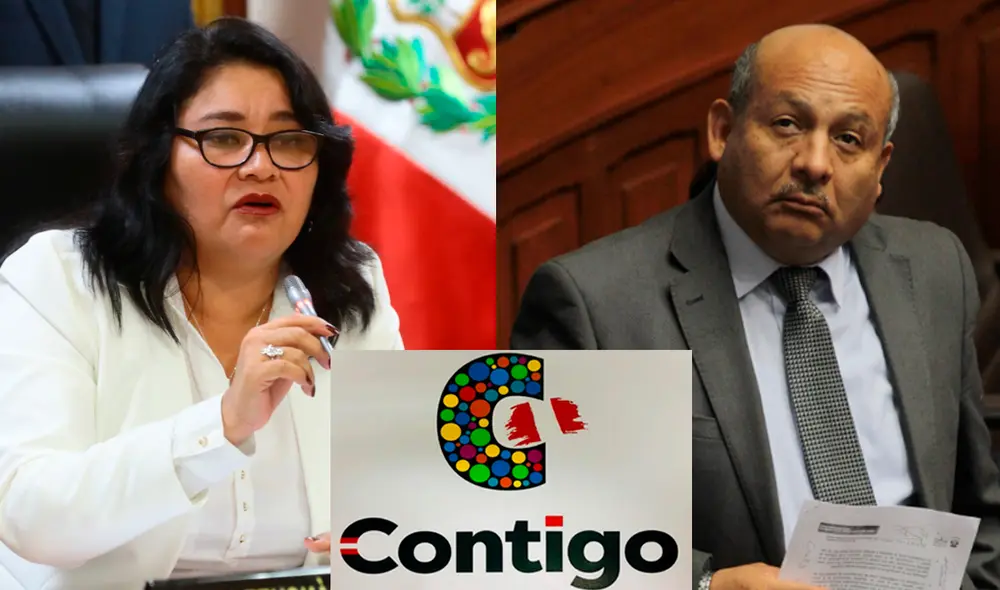 Janet Sáchez y Moisés Guía pIanto se unirán a la bancada Contigo. Foto. La República.