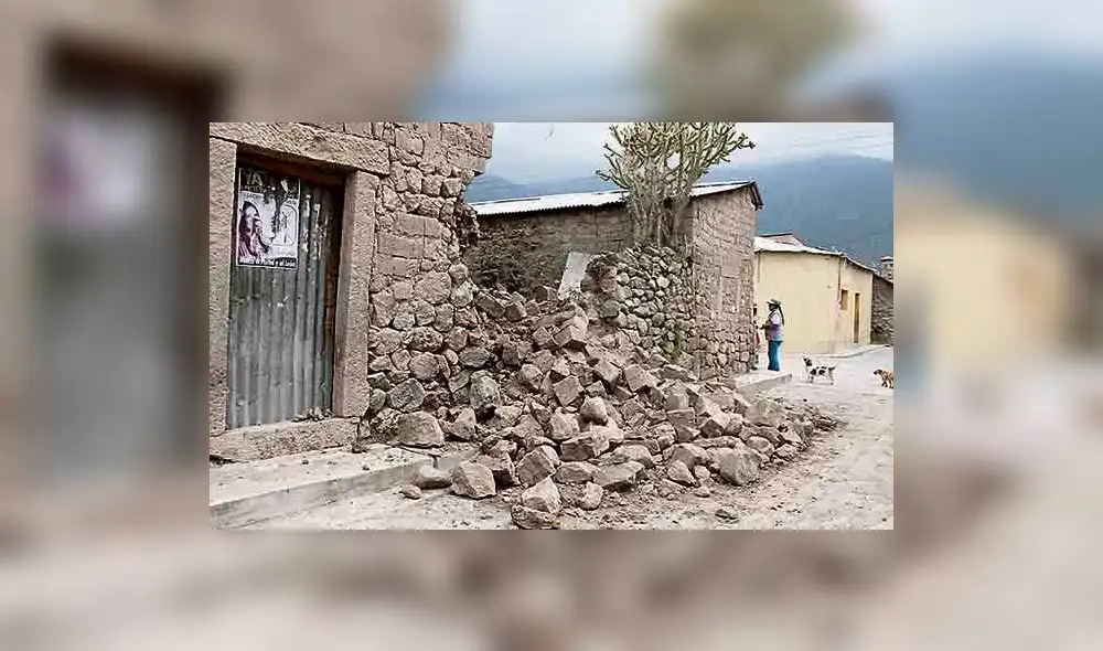 Sismo hizo  temblar a Caravelí