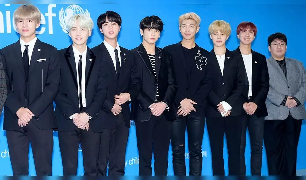 Desliza para ver más fotos de Bang Si Hyuk junto a BTS.
