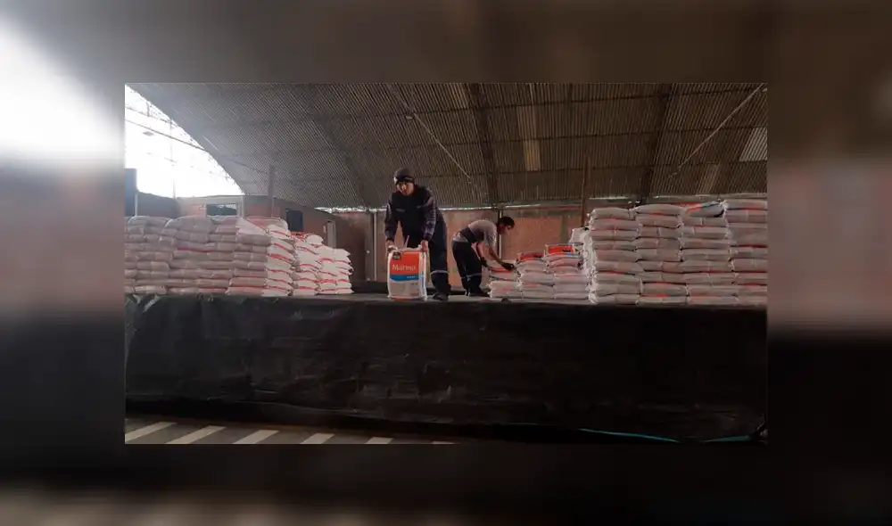 Sunat y PNP incauta insumos de drogas que viajaban a Satipo Sunat y PNP incauta insumos de drogas que viajaban a Satipo