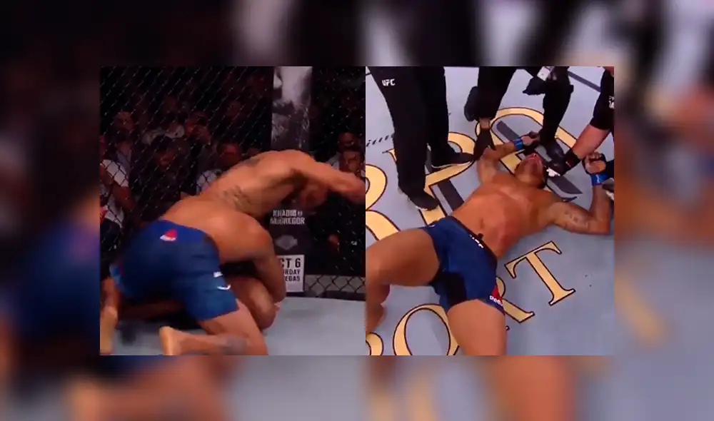 UFC: noquean a luchador de MMA a codazos y no logra ponerse de pie [VIDEO]