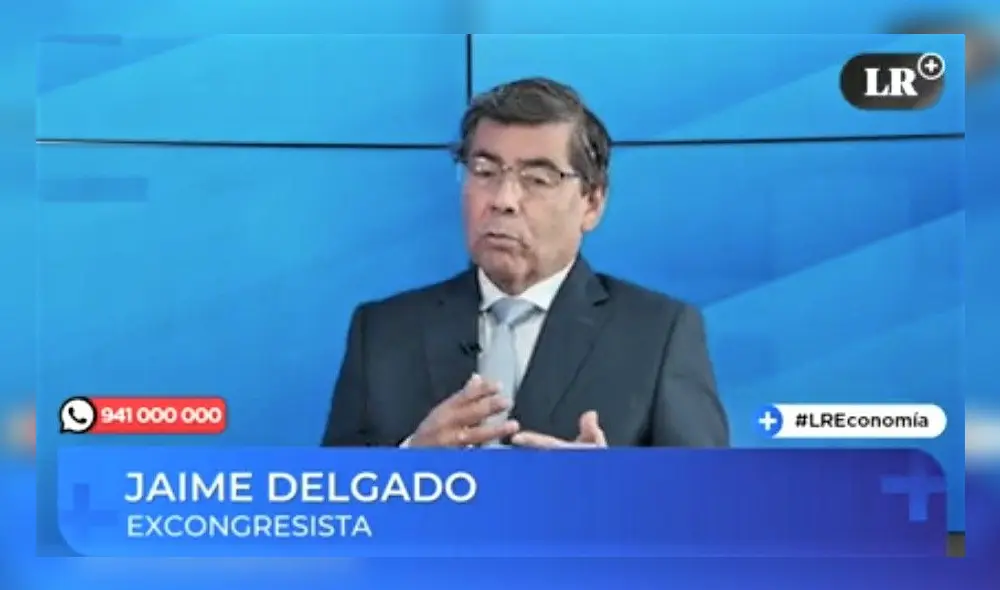 Jaime Delgado Zegarra, excongresista. Foto: Captura.