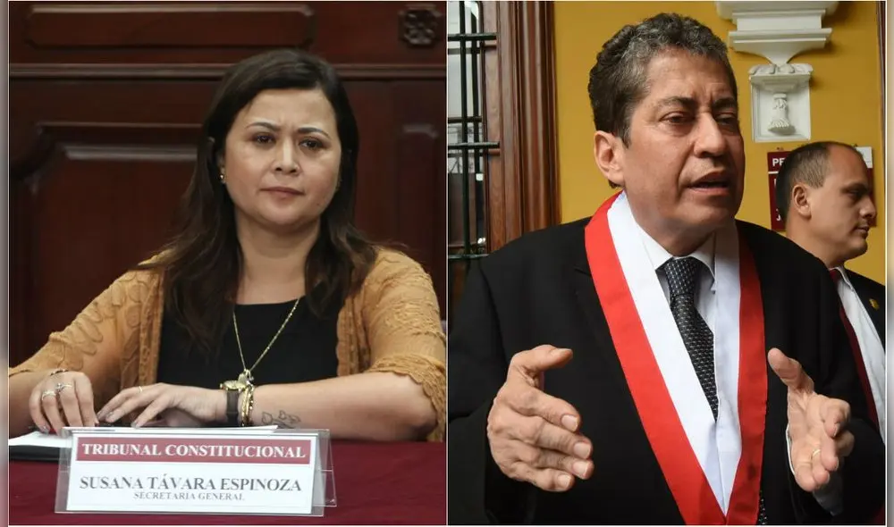 Secretaria general del TC, Susana Távara, denunció hostilidades de parte del magistrado Espinosa-Saldaña. Foto: La República.