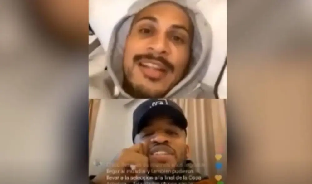 Farfán y Guerrero se conectaron en Instagram y contaron anécdotas. Foto: Instagram Farfán y Guerrero se conectaron en Instagram y contaron anécdotas. Foto: Instagram