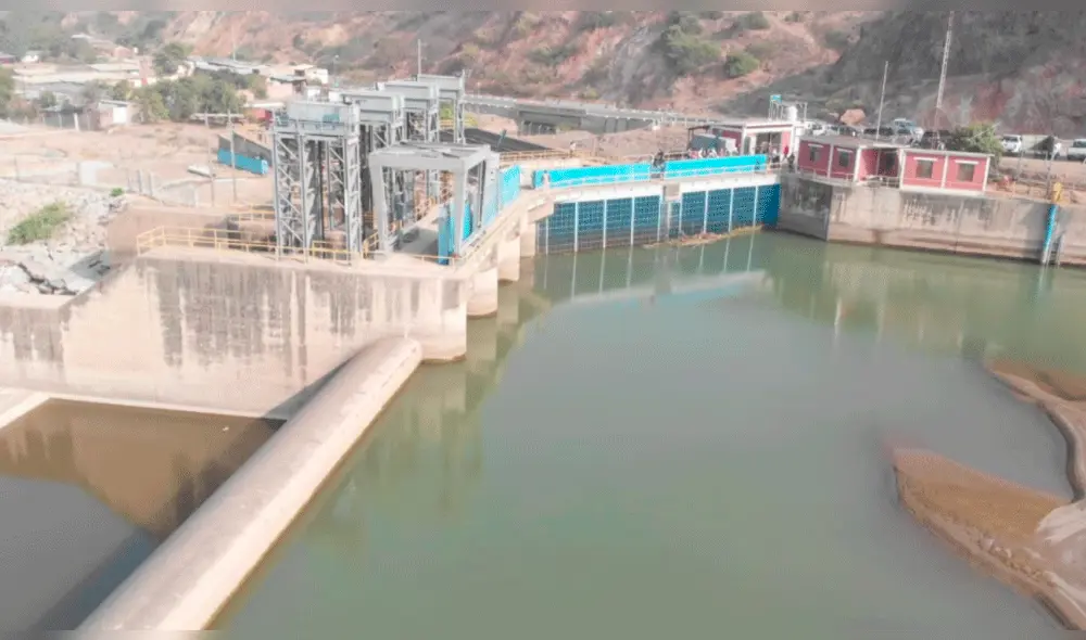 La bocatoma Racarumi y el canal alimentador del sistema Tinajones solo capta 70 metros cúbicos de agua por segundo. Foto: La República