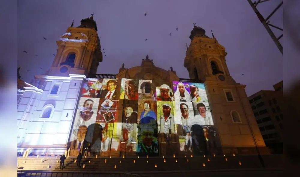 Arzobispado de Lima reconició a los héroes de primera línea. Foto: Felix Contreras.  GLR.