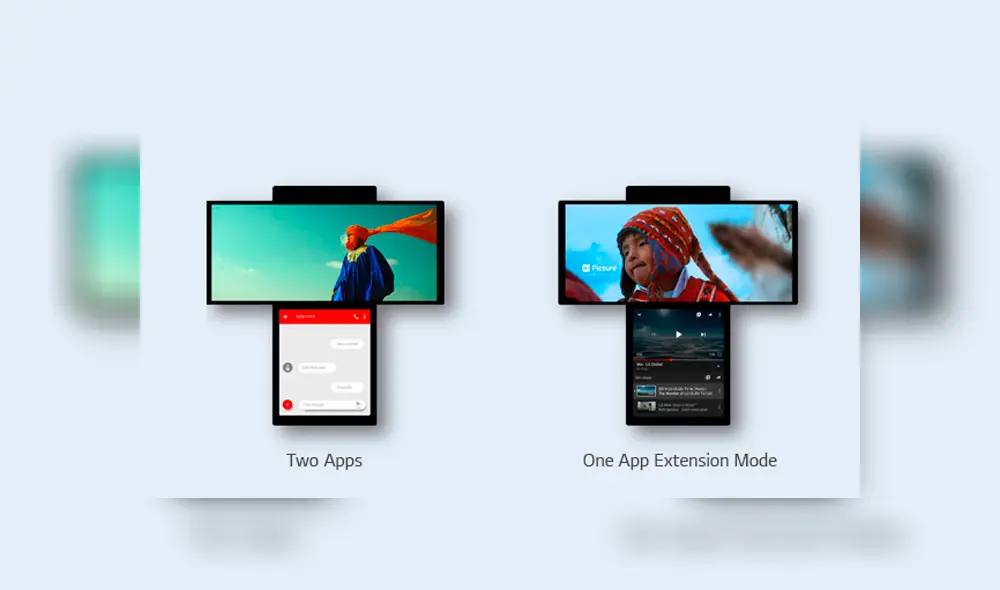 El nuevo LG Wing se podría presentar el 14 de septiembre. Foto: LG.