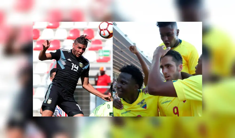Argentina perdió 0-1 ante Ecuador por el Grupo B del Sudamericano Sub 20 [RESUMEN]