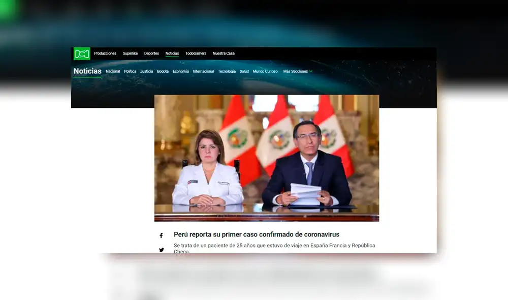 Coronavirus en Perú: así informó la prensa extranjera sobre primer caso de COVID-19 en el país [FOTOS]